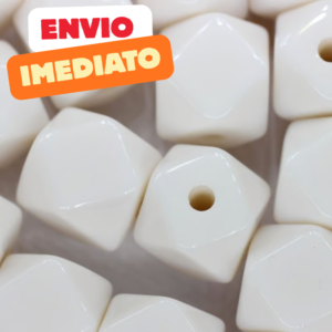 Q. Facetado Marfim 16mm