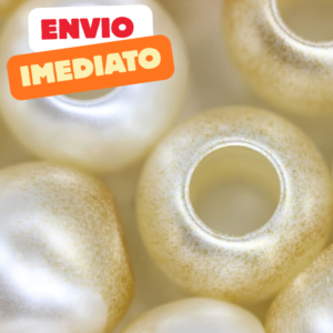 Pérola|Dourado 18mm